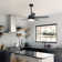 Hunter 52 inch Damp Rated Ceiling Fan with LED Light Kit and Handheld Remote