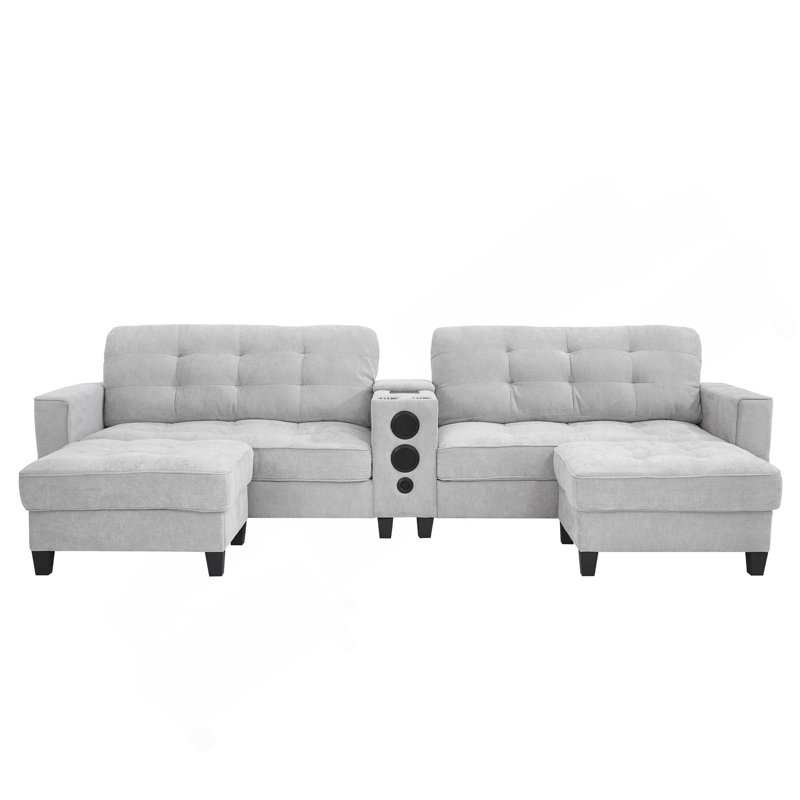 Canapé modulaire Modern, Gris clair