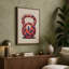 Question Mark Kettlebell Modern - Wrapped Canvas-490609062-490609104