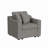 Lockheart 32" Accent Chair Slope Arm Gray-126756036