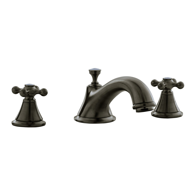 Seabury® Double Handle Deck Mounted Roman Tub Faucet, Oil Rubbed Bronze
