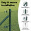 Welded Wire Fence With 13 Spike PostsSteel-1861304751-1861304747