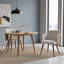49cm H Corduroy Upholstered Armchair in White