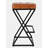 Judie Upholstered Counter Stool with Metal Frame-1032294411