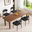 Modern Minimalist Dining Chair With Wood Legs, Mid-Century Accent Chair For Kitchen, Living Room, And Vanity-1442479507-1442479500