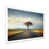 White Single Picture Framed