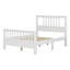 Wood Platform Bed With Headboard And Footboard