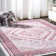 Boho Cottage Medallion Red/Ivory Rug