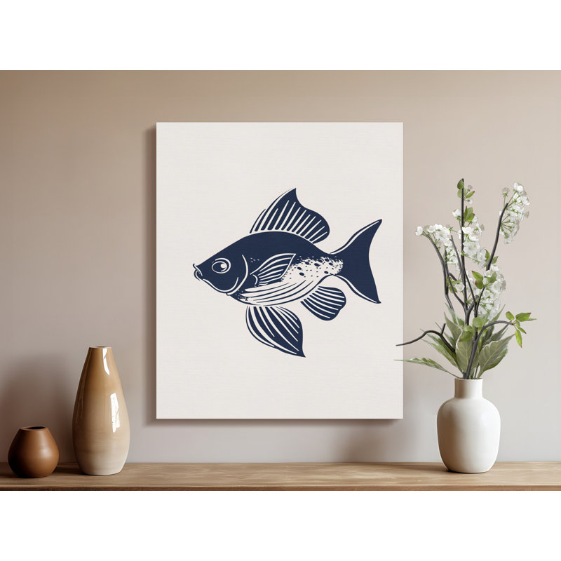 Croley 1 Piece Wrapped Canvas Wall Art Set, 24x30