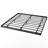 Kathrene Floating Bed Frame with LED Lights and Charging Station-1419947649