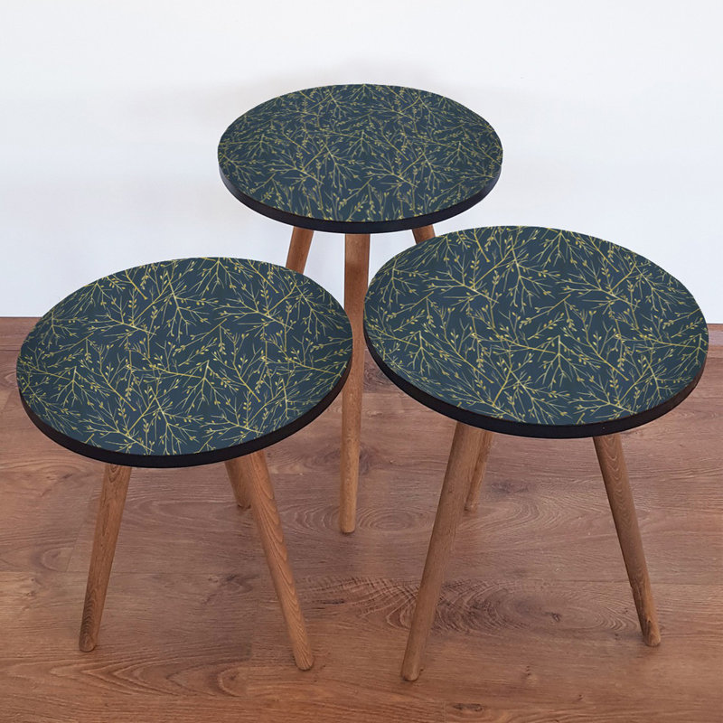 Tables gigognes 3 pieds Stacie