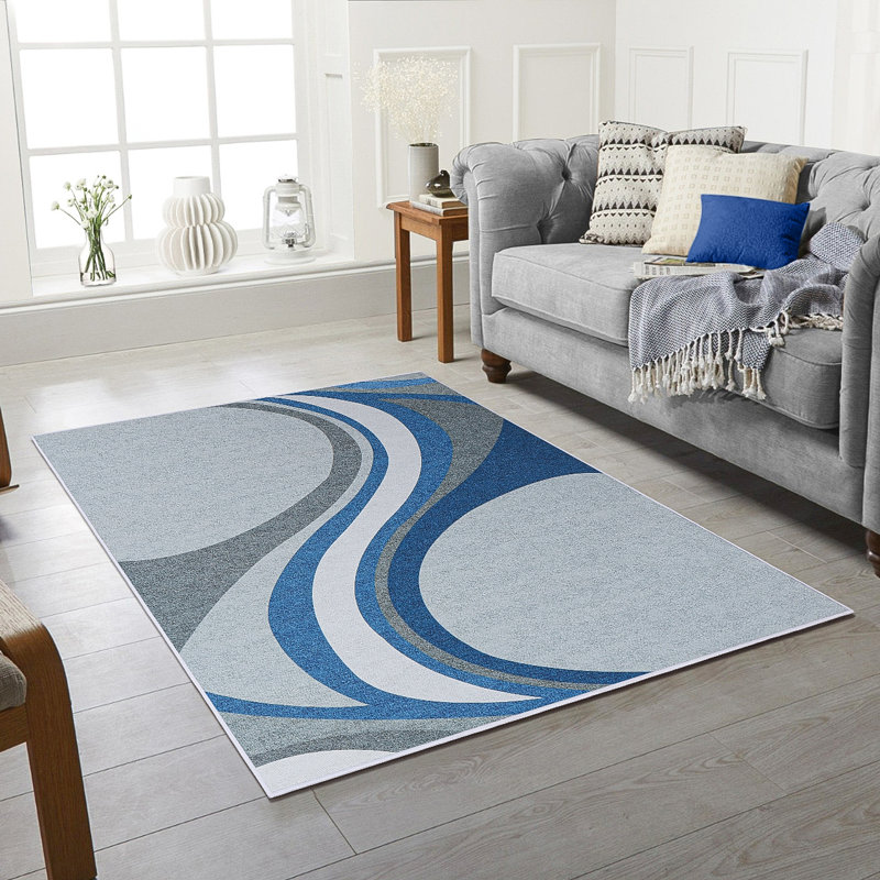 Ferncliff Abstract Area Rug, Rectange 80 x 150cm