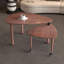 Table basse rotative moderne | Table basse d'appoint en bois massif | Idée de cadeau-1759982446-1759982447
