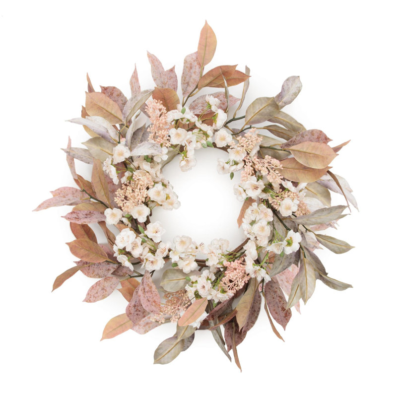 August Grove® 24" Floral Wreath