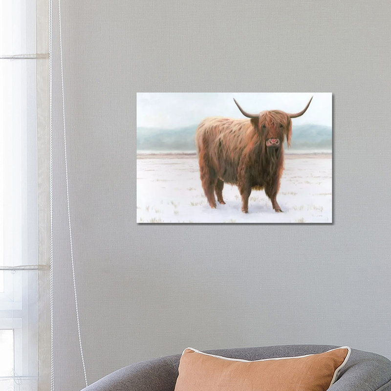 King Of The Highland Fields by James Wiens - Wrapped Canvas Print, 66.04 cm H x 45.72 cm W x 1.91 cm D