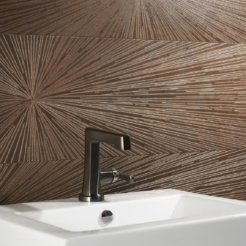 Voyager 12" x 48" Porcelain Tile, Copper