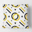 Coussin décoratif tendance moderne noir et or I - Mid-Century-1765570671