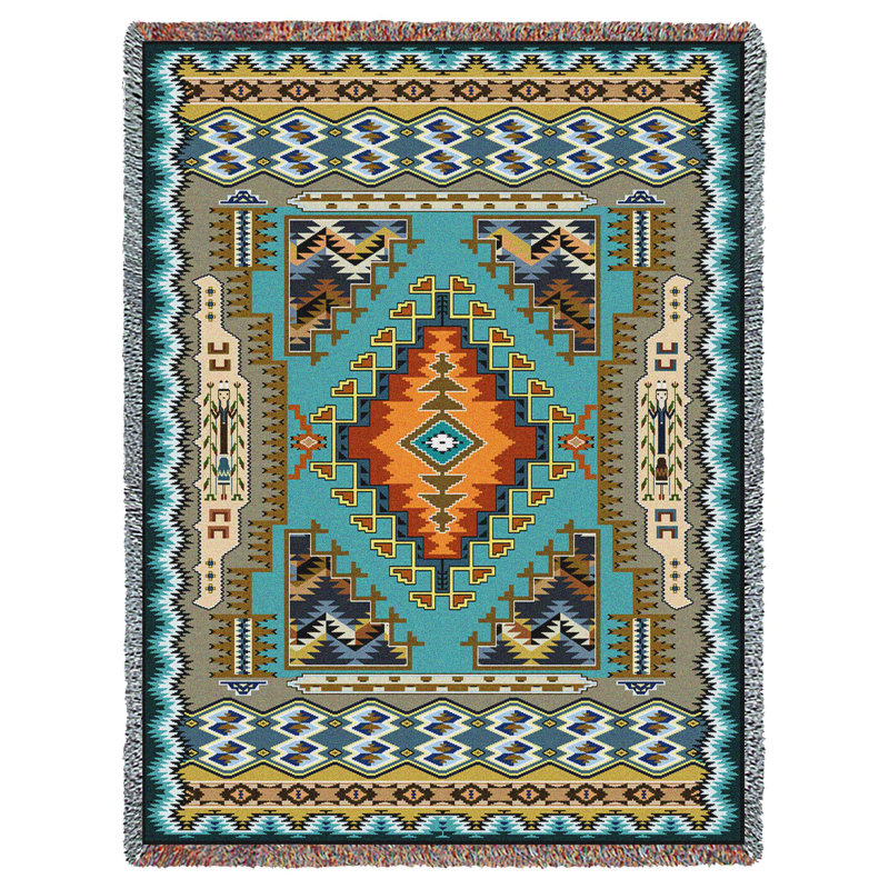 Jeté Pure Country Weavers Painted Hills Sky, Ciel