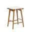 Ensemble de 2 tabourets de bar en bois sans dossier à hauteur de comptoir avec coussin amovible-868643907-847064367-871875439