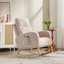 Fauteuil avec mousse haute densité, patins antidérapants et poche latérale pour une utilisation au bureau, bascule en douceur.-1313394527