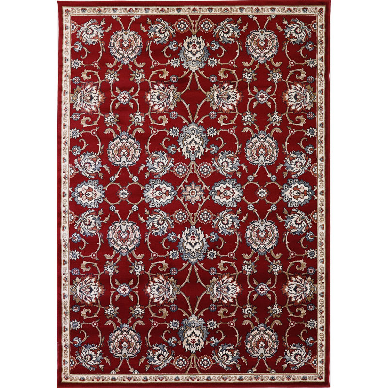 Tapis rouge Morocco, Rectangle 2 pi x 3 pi 7 po