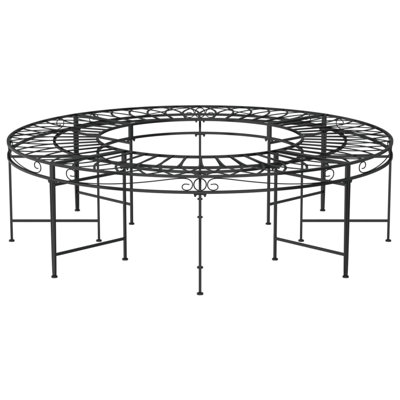 Baio Steel Outdoor Bench