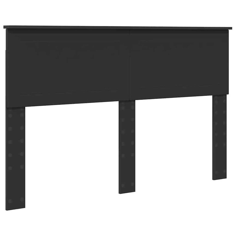 Headboard, EU Double - 140 x 200 cm, Black Oak