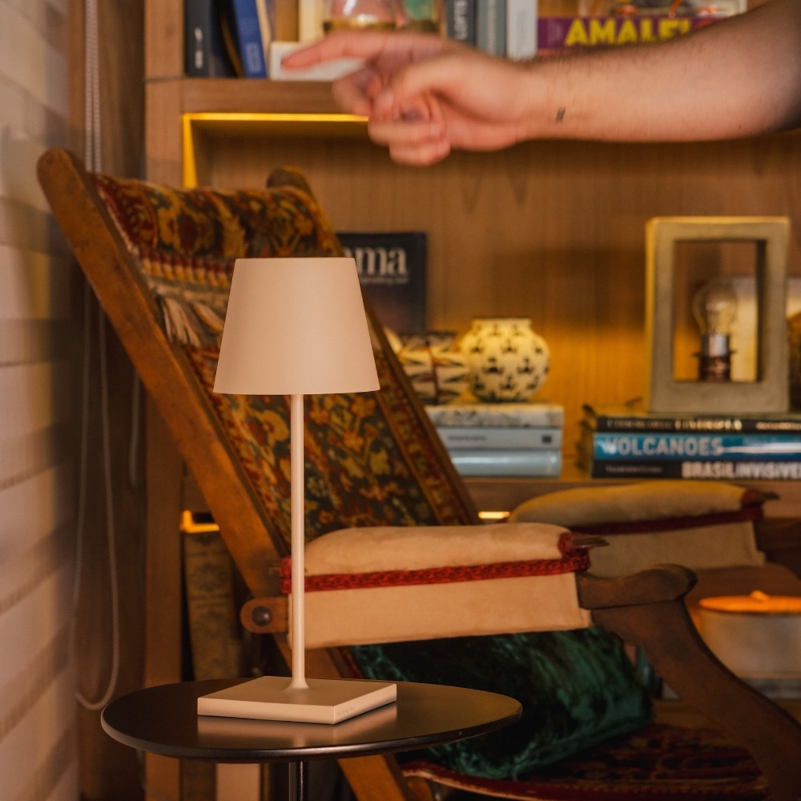 Poldina Table Lamp, Sand
