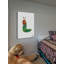 Friendly Caterpillar - Painting on Canvas-1867230419