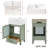 20.2" Bathroom Vanity with Glass Door-1681519681