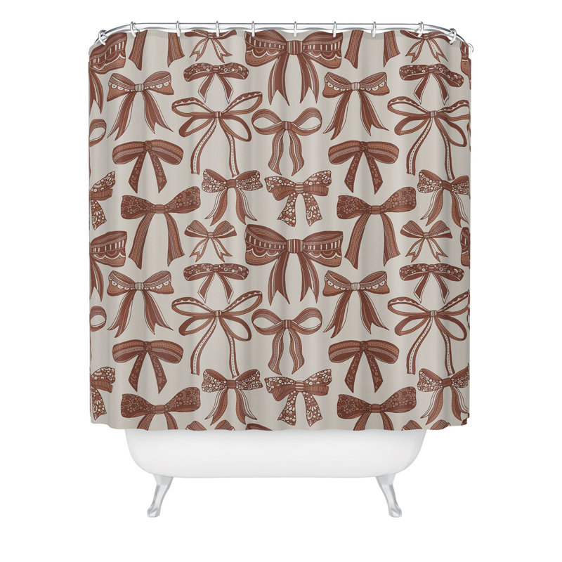 Rideau de douche Ninola Design, Beige / abstrait