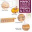 Mintz Solid Wood Wall 9 - Hook Wall Mounted Coat Rack