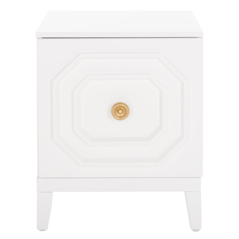 Table de chevet blanche Frere