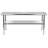 Stainless Steel Work Table with Undershelf. Metal Prep Table. NSF - Certified-49444459