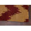 Tapis en laine beige noué la 9 pi 1 x 13 pi 7 po one-of-kind à la main, en laine oranges/zone rouille Plymouth