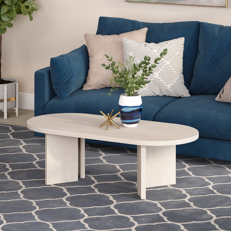 Table basse Alma, Blanc