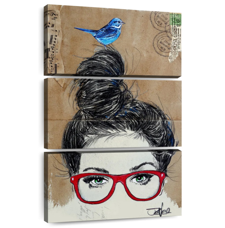 Shuttleworth Birdy Girl, 45" H x 28" W
