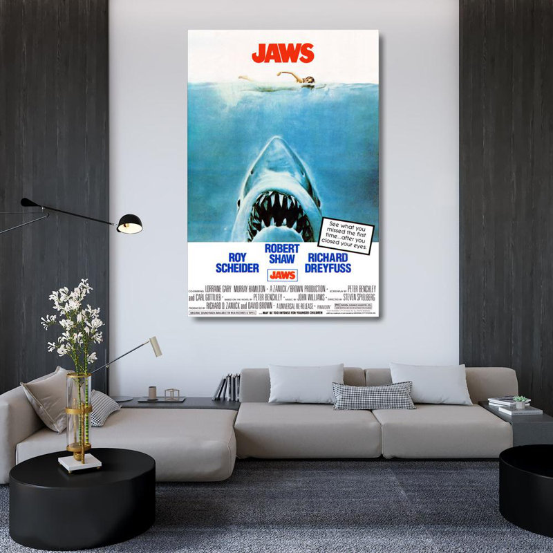 Jaws, 48" H x 32" W
