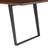 Modway Viggo 60" Live Edge Acacia Wood Rectangular Dining Table
