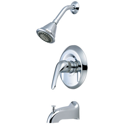 Robinet de douche et baignoire à contrôle de volume à poignée simple Legacy
