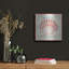 Art mural en métal luxueux «Sea Shells A» par Jean Plout, 12 po x 12 po-131632454