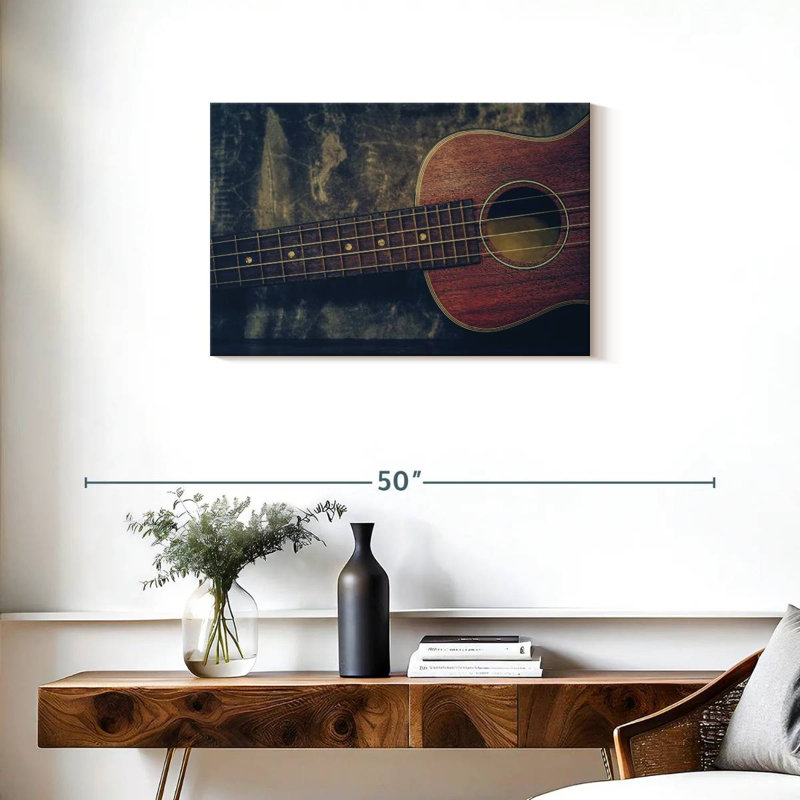 Abarca Ukulele, 20" H x 30" W