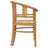 Shoshanna 6 - Person Teak Wood Patio Dining Set with Rectangular Table-1362787919