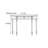 French Vintage Solid Wood Console Table