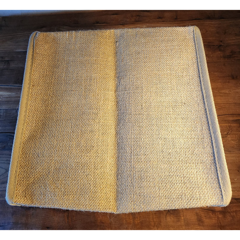 Red Barrel Studio® Handmade Natural Jute Multi-Purpose Storage Boxes Set Of 3 Square Shaped (8”, 10”, 12”) With 'Spring' Chinese Calligraphy Design