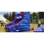 Jeu de basketball gonflable de 13 pi avec balles