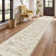 Vintage Distressed Non Slip Washable Rug(Brown)
