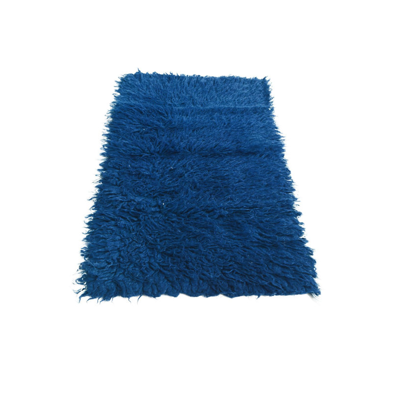 Tapis bleu Oliver