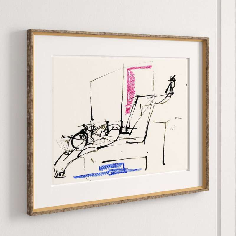 Abstract Figure Giclee Print by Yuki Osada