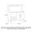 48.5-inch Solid Cherry Wood Standard Pantry Cabinet